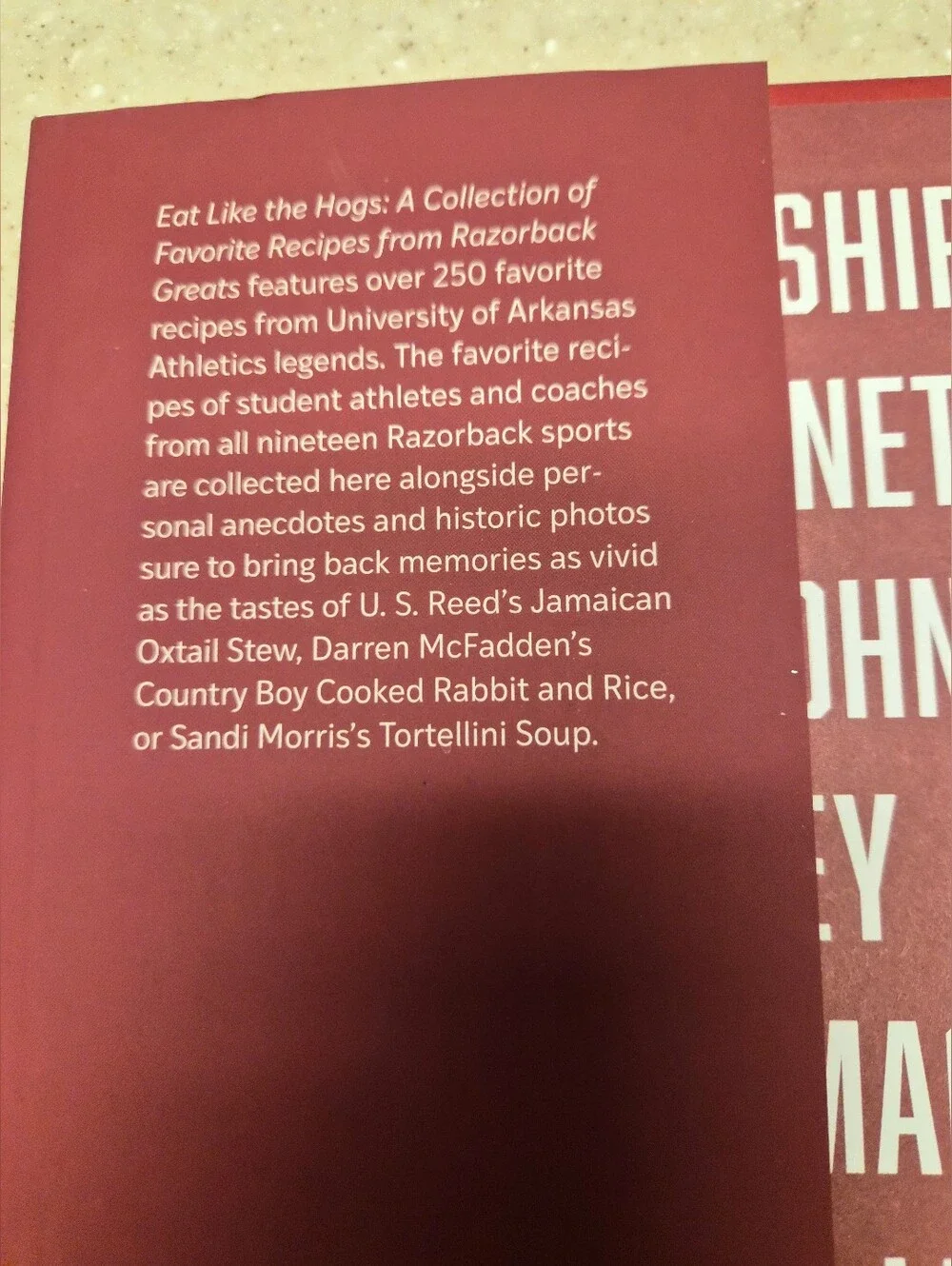Eat Like the Hogs: A Collection of Favorite Recipes from Razorback Greats